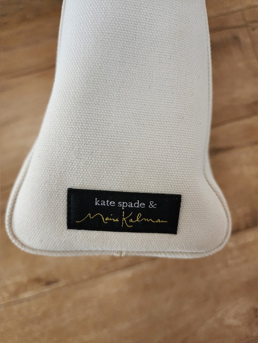 $240 Kate Spade x Maira Kalman Limited Ed Canvas & Leather Dog Walking Tote FLAW - Picture 5 of 16